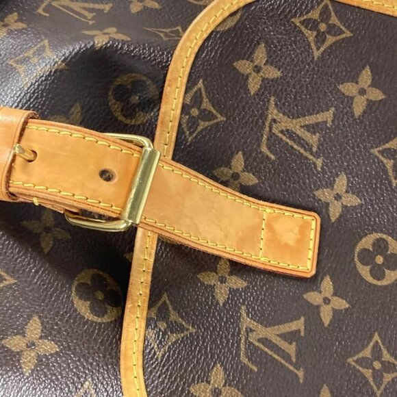 LOUIS VUITTON Monogram Sac Ado-Bosphore backpack bag Brown - Picture 12 of 14